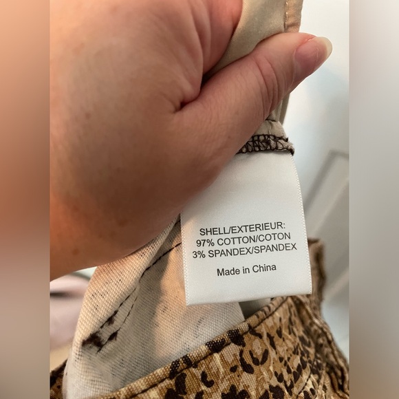 Tory Burch Snakeskin Print Jeans - Picture 6 of 7